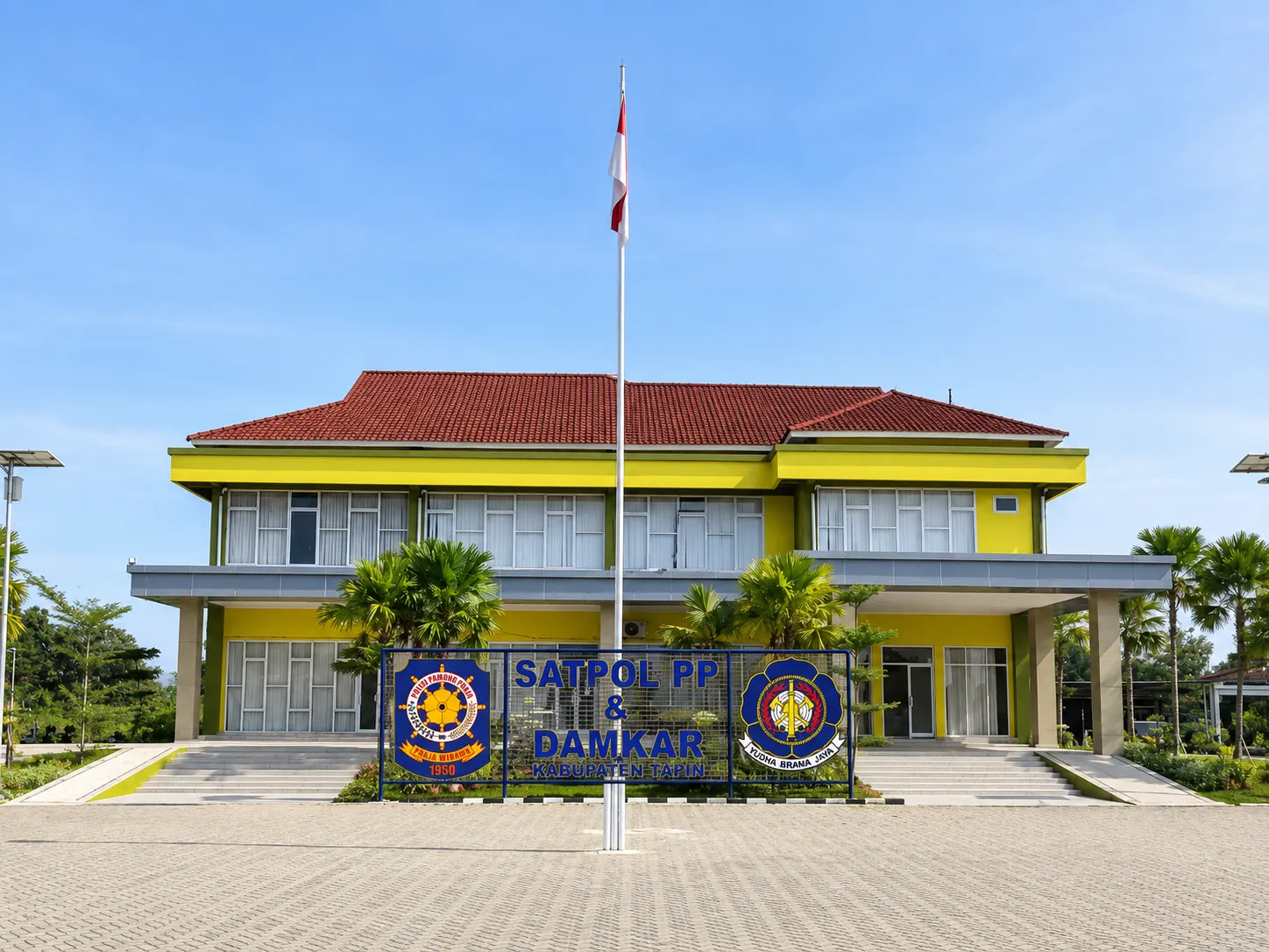 Background Gedung Satpol PP Tapin